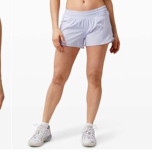 Lululemon Hotty Hot Shorts 4” (Serene Blue)
